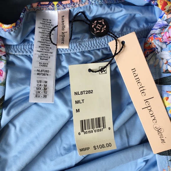 Nanette Lepore Swim Festival A Cannes Top & Bottom - Picture 9 of 11